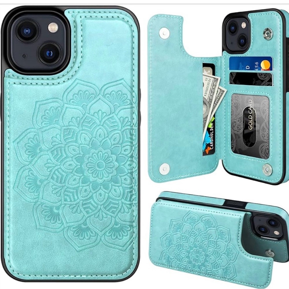 Mandala Design Phone Case - Teal